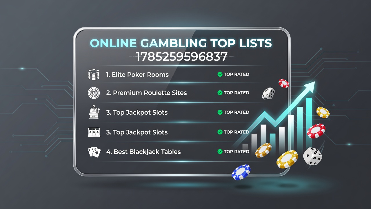 Comparison chart showing regional ranking factors for online gambling platforms