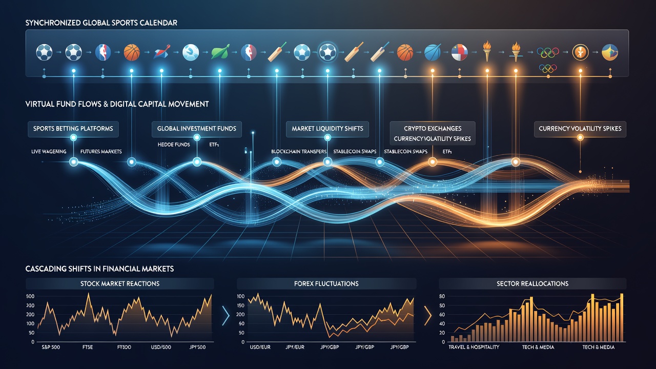 Cascading deposit preference changes across global betting networks during synchronized sports events