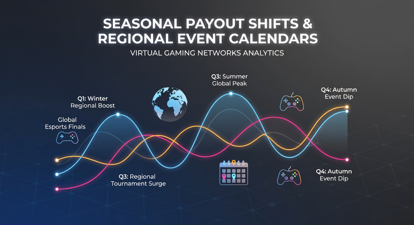 Analytics dashboard showing payout volumes linked to event calendars